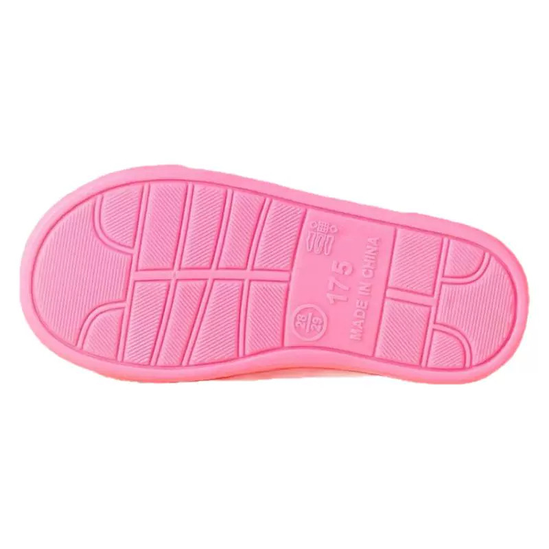 Children's Rain Boots for Boys and Girls in Spring and Summer Rainy Season Fashionable and Cute Pure Color Water Shoes Rubber Shoes Waterproof Baby Mid-Top Rain Boots