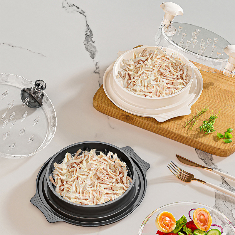 Chicken Breast Shredder Meat Tearing Tool New Garlic Press Light Luxury Household Tool Meat Slicer Separator Mincer Meat Grinder