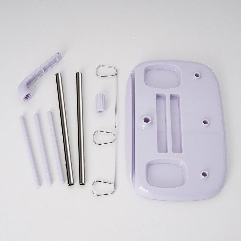 Plastic Three-Spindle Spool Tower Thread Holder Cable Management Rack Household Sewing Overlock Machine Overlock Binding Machine Universal Accessories