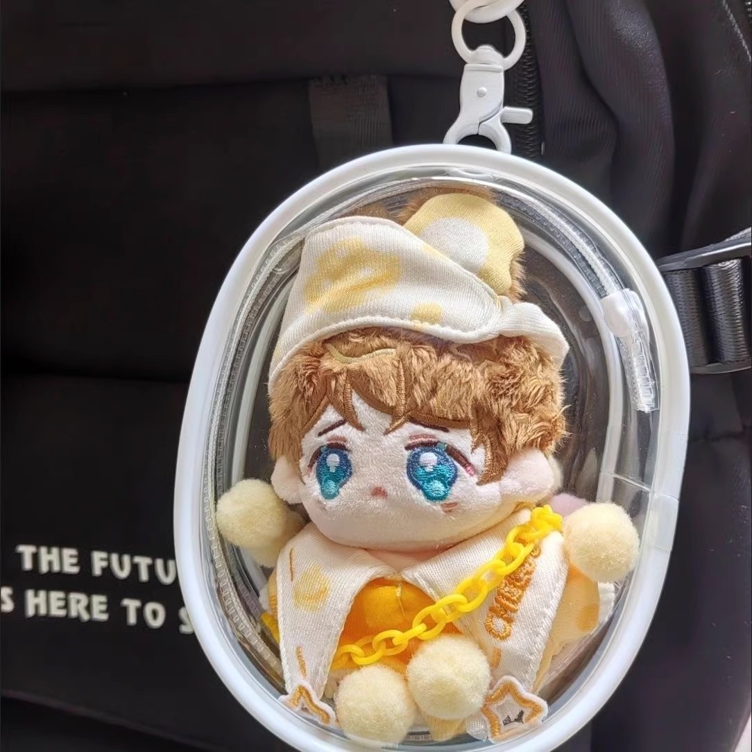 Baby Bag 20cm Cotton Doll Outing Bag 15Pvc Tote Bag Pendant Protective Cover Mini Bag Storage