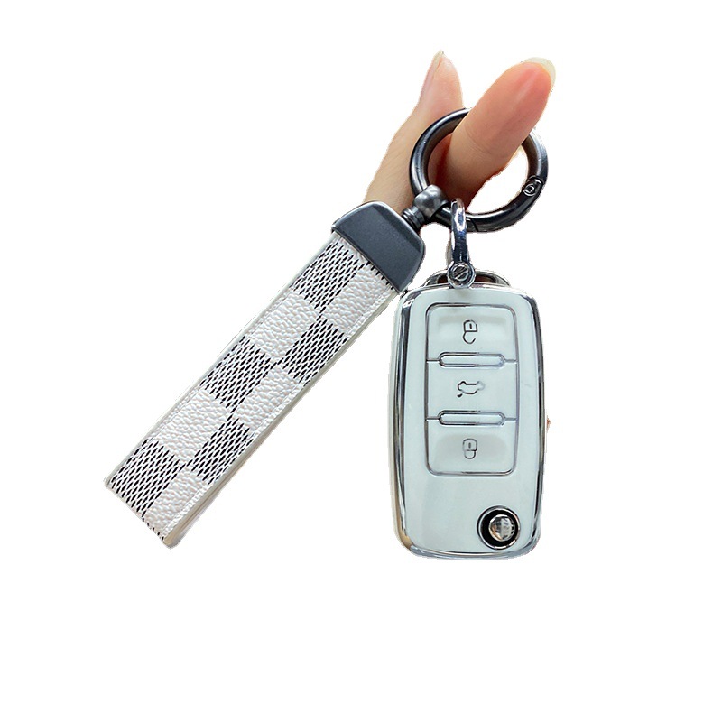Suitable for Volkswagen Sagitar Key Cover, Bora, Lavida, Polo, Tuyue, New Cc, Tiguan, Golf Car Key Protective Cover