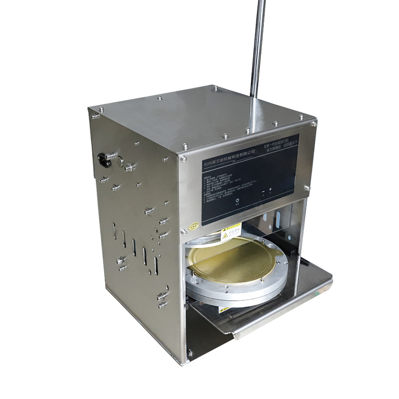 Disposable packing box golden aluminum foil round commercial Lunch Box takeaway sealable extra thick rectangular tin paper box