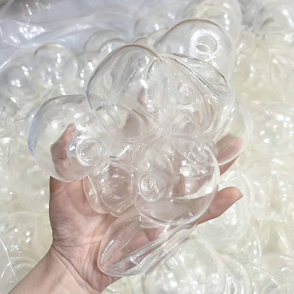 Little red book with milk white tpr empty ball leather homemade fluid ball noisy ball diy hand ball kneading toys wholesale