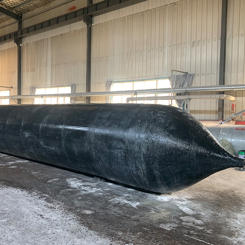 Manufacturer Produces Diameter 1.5m Length 13m Natural Rubber Airbag for Ship Repair and Lifting