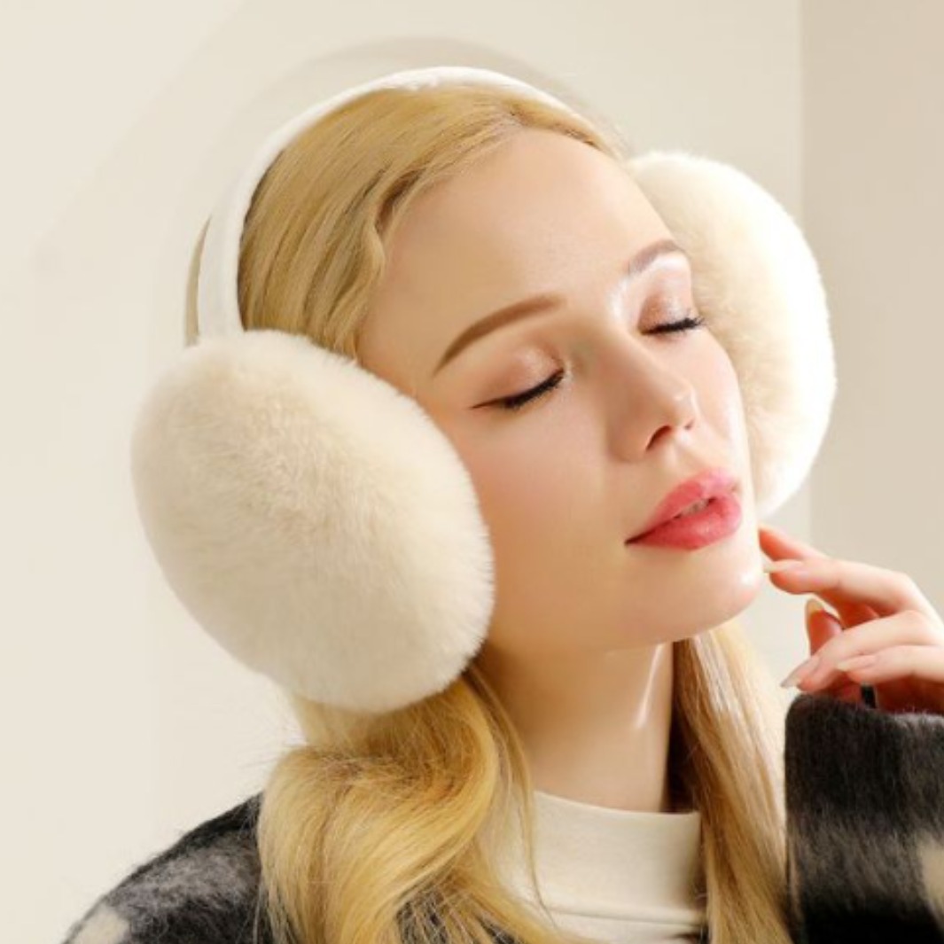 Складные наушники для мужчин и женщин на зиму, ветрозащитные и противоморозные, съемная повязка на голову, теплые плюшевые наушники
