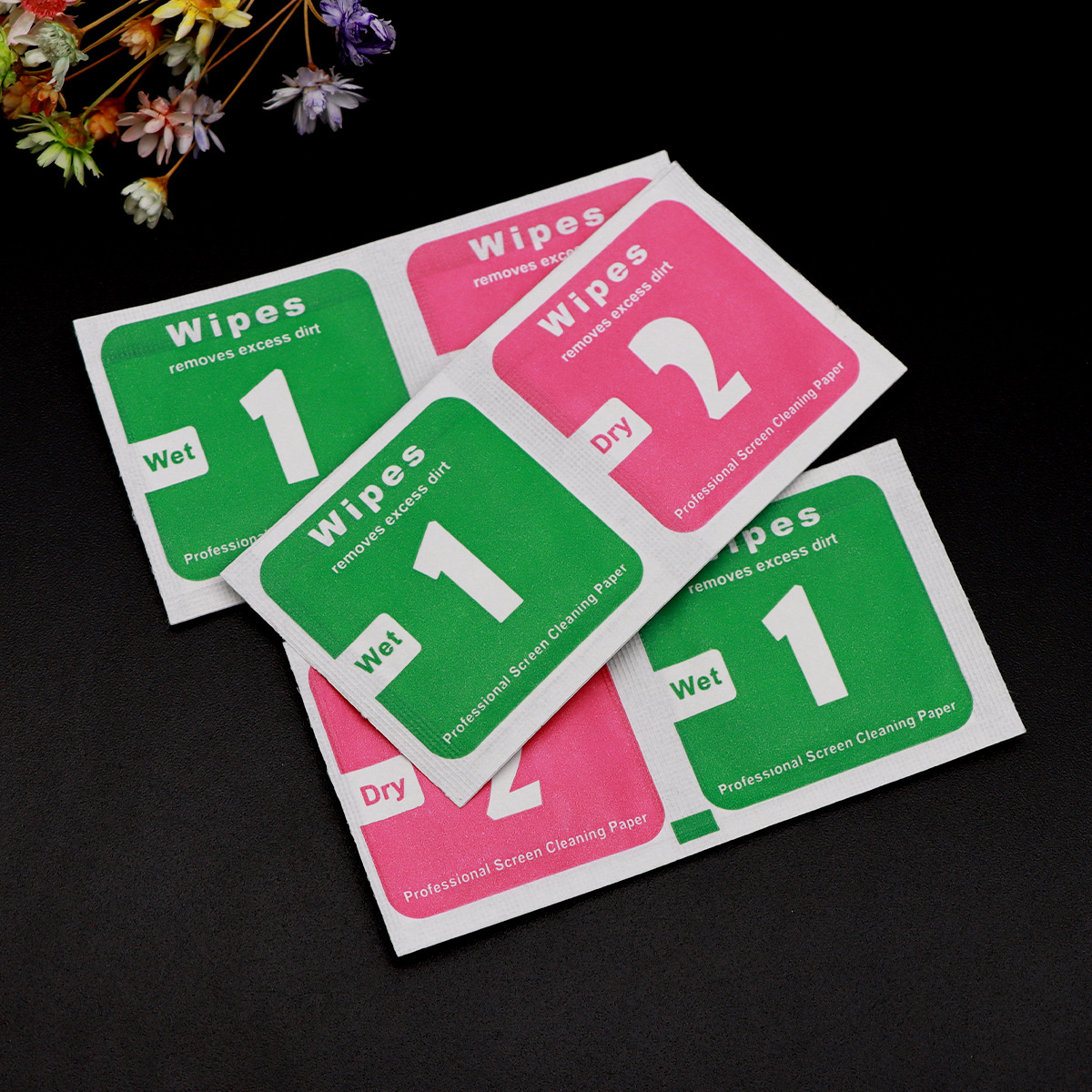 Спиртовой пакет 1+2 сухой и влажный пакет спиртовая вата пакет для очистки мобильного телефона инструмент для пленки мобильного телефона