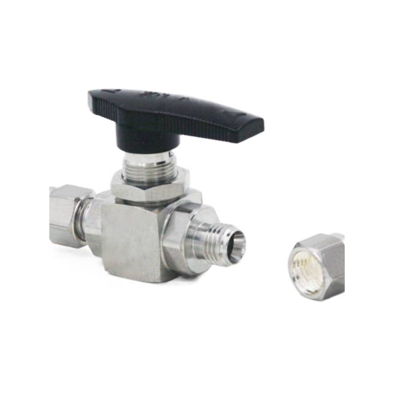 Quality Stainless Steel Sus316L High Pressure 6000Psi Mini Type Bv Double Ferrule Instrument Ball Valve