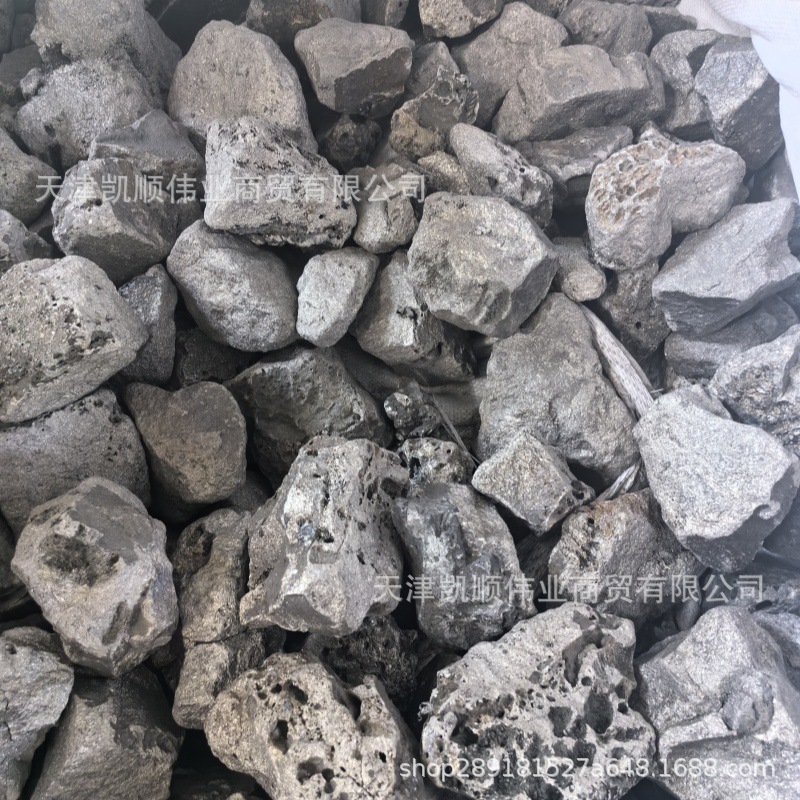 Manufacturer's Ready-Made High Nitrogen Chromium Iron Natural Block 10-80 mm Chromium Iron Alloy Cr60 High Nitrogen Chromium Iron Smelting and Casting