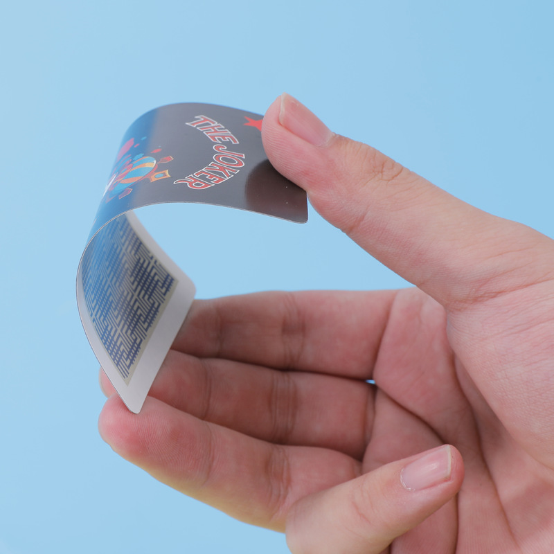 Creative Card Wholesale, One Box of Plastic Advertising Playing Cards, Promotional Gifts, Poker Game with Customized Designs