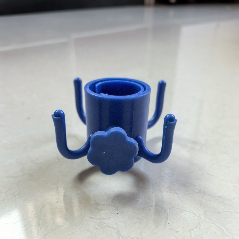 Dropshipping Cross-Border Beach Umbrella Anchor Middle Pole Four-Corner Hook Courtyard Umbrella Plastic Four-Corner Hook Accessories Beach Umbrella Hook