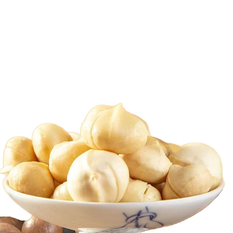 Wholesale Delivery of Macadamia Nuts 500g Per Bag, Creamy Large Fruit, Thin-Skinned Snacks, Dried Fruit Specialties