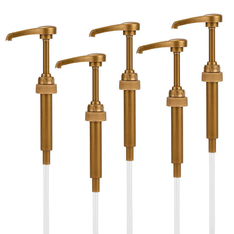 28/410 Moline syrup pressure head pressure nozzle fruit Dew fructose bottle hand pressure Press sugar pressure bottle pump head pressure pump