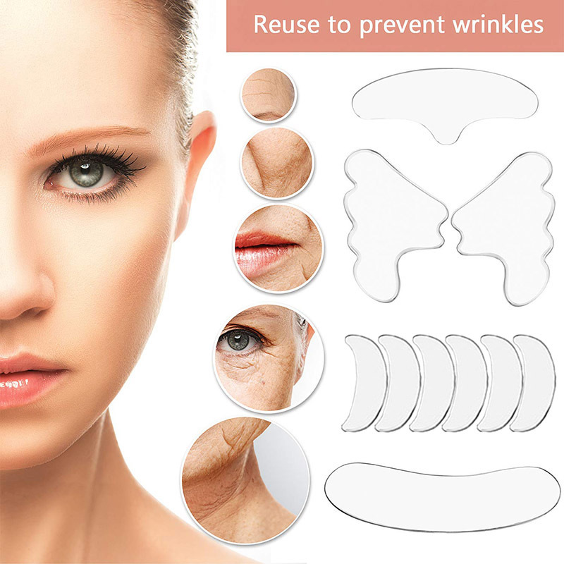 Dust-Proof Silicone Anti-Wrinkle Patch, Anti-Wrinkle Beauty Patch, Firming Eye Mask, Neck Wrinkle Removal Patch, Eye Patch, Chest Patch Wholesale