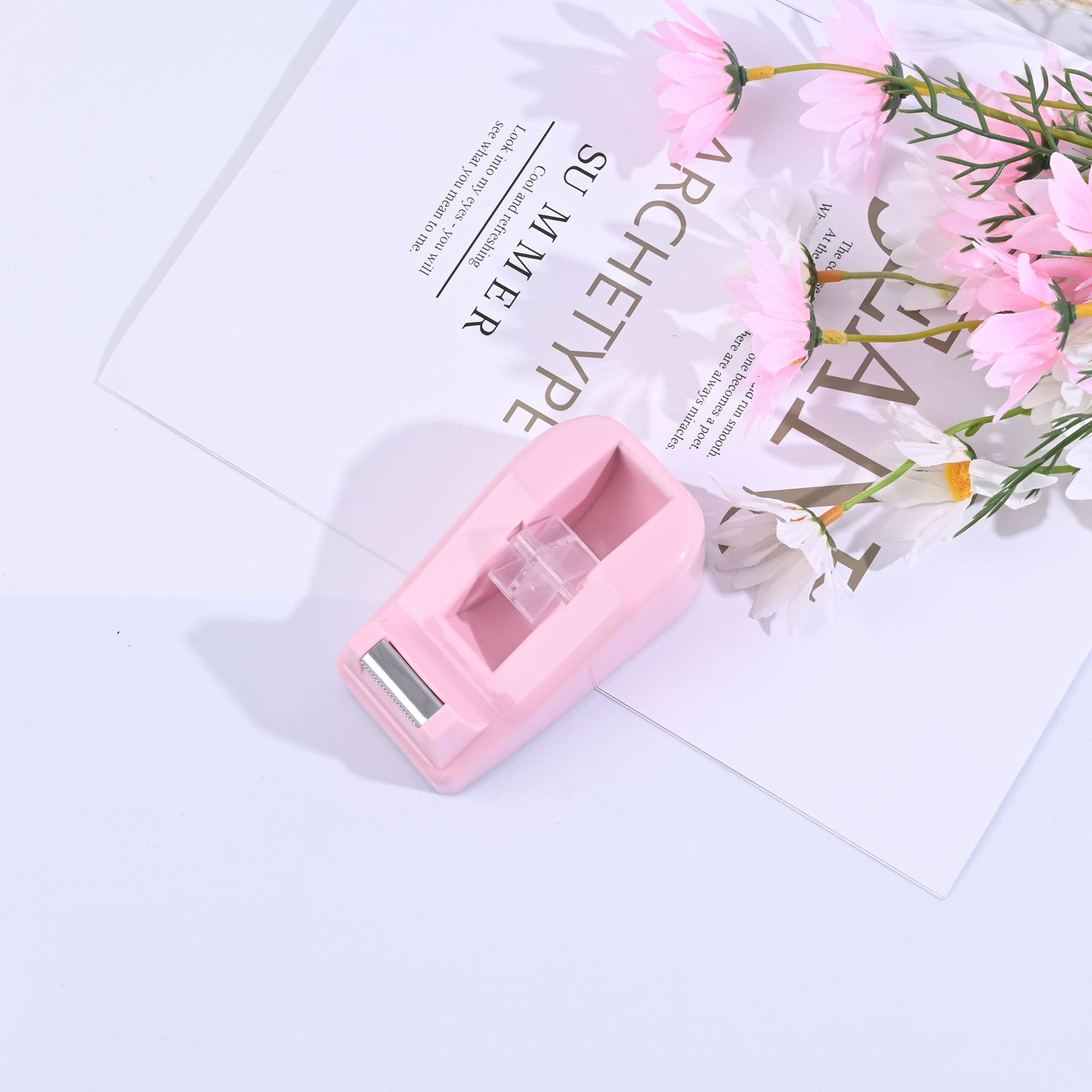 Macaron learning stationery holder stationery tape holder acrylic small size stationery holder factory wholesale supply