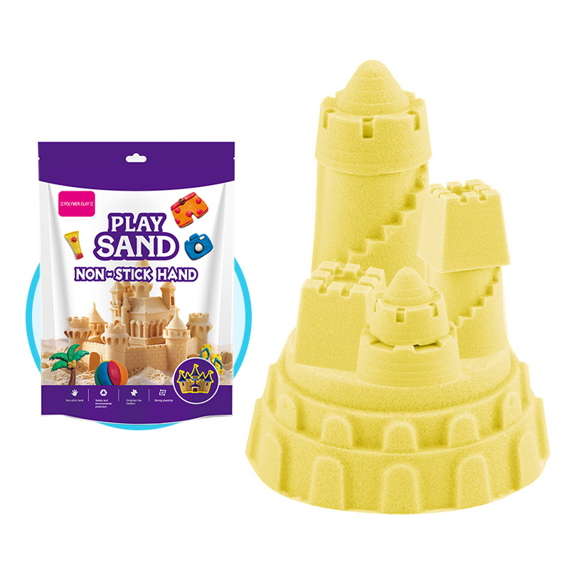 Space Toy Sand Starry Sky Magic Brushed Sand Non-Stick Colorful Sand Oily Kidsren's Cotton Power Sand Wholesale