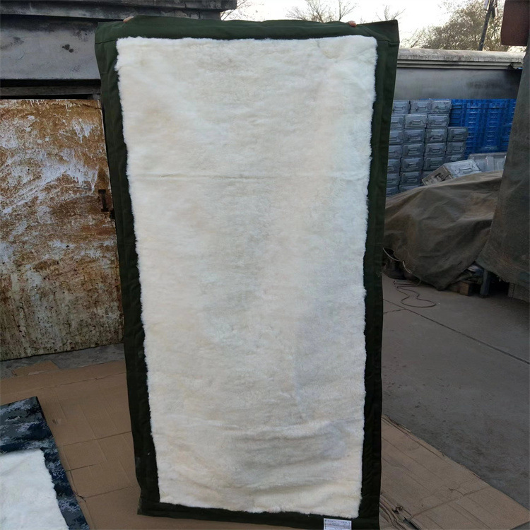 Оптовая продажа матраса из овечьей шерсти, утолщенный теплый односпальный матрас, изоляция от холода