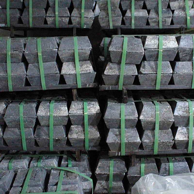 Antimony High Purity Antimony Ingot Sb99.90% No. 0 No. 1 No. 2 Antimony Block Pure Antimony Long-Term Supply for Steel Casting