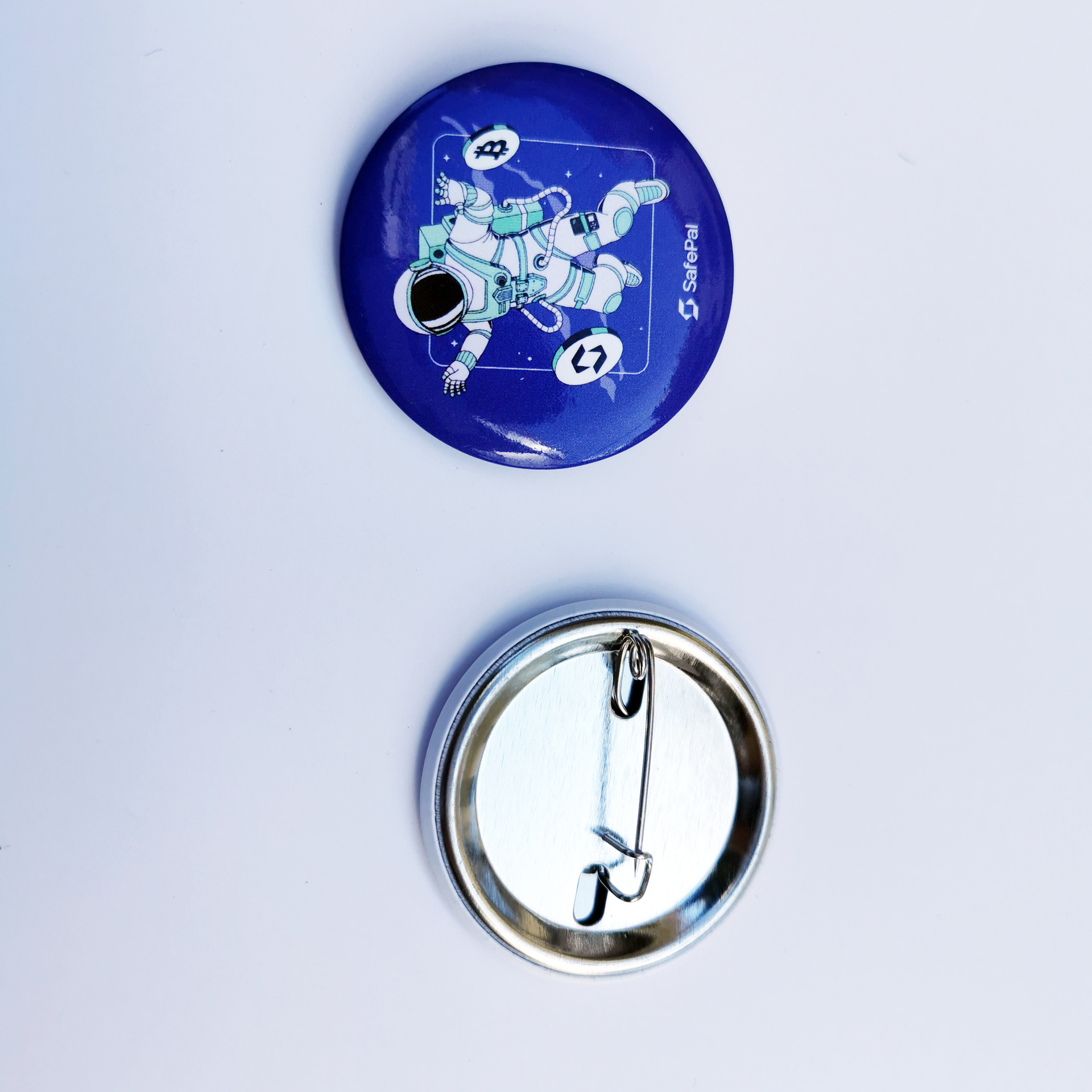 Tinplate Badge Glitter Badge Customization Baji Round Bottle Opener Magnetic Badge Advertising Gift Customization Logo