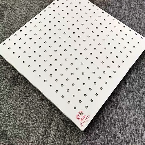Perforated Mineral Wool Board Sound-Absorbing Ceiling Moisture-Proof Semi-Moisture-Proof Suspended Ceiling Waterproof Insulation
