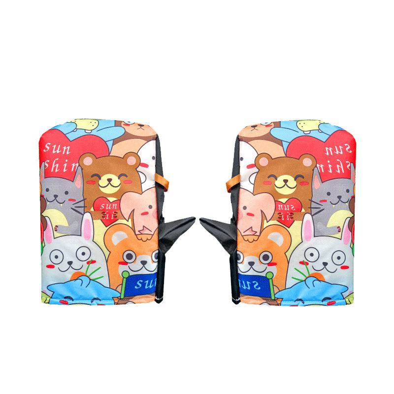 Electric Rider Handlebar Cover Winter Warm Waterproof Battery Motorcycle Gloves Windproof Thickeneded Velvet Rainproof Cotton Hand Guard