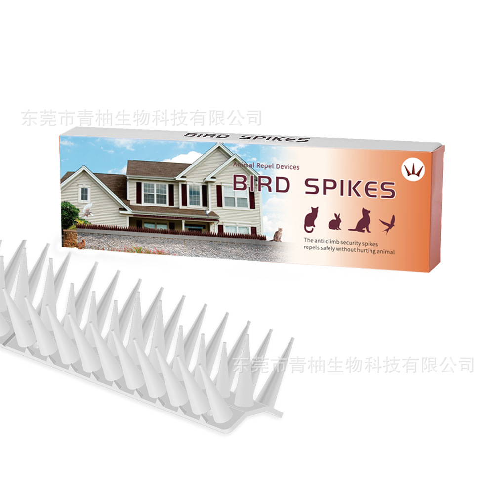 Anti-Cat Thorns 12 Color Boxes in White Plastic Bird Repellent Thorns Outdoor Wall Anti-Bird Thorns Power Equipment Anti-Bird Thorns