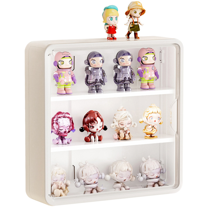 Blind Box Storage Display Rack Display Wall Hanging Transparent Bubble Mate Doll Dustproof Hand Display Box