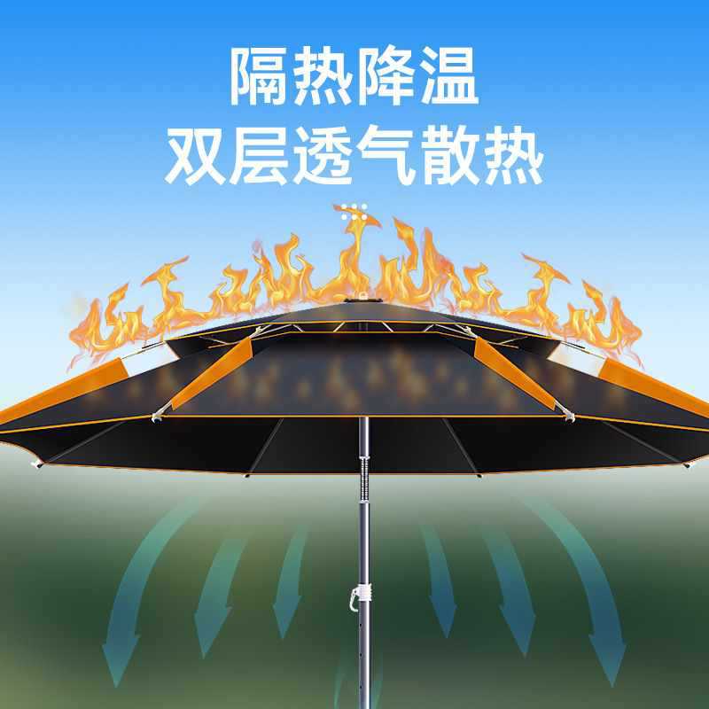 Rainproof Umbrella, Fishing Cane Umbrella, Outdoor Cane Parasol, Fishing Umbrella, Universal Large Fishing Umbrella, New Style