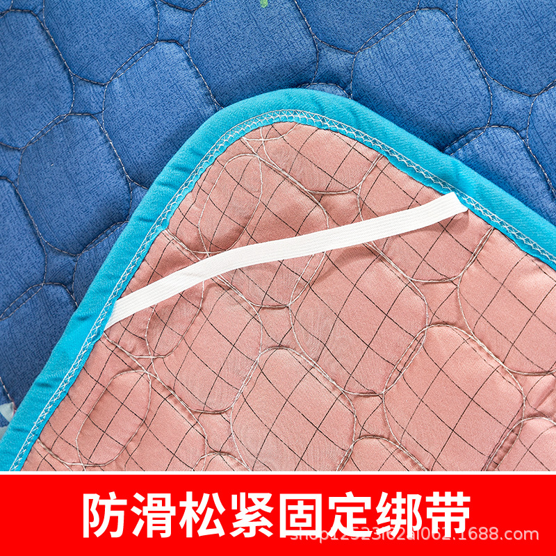 Four Seasons Universal Machine Washable Mattress Bed Guard Mat Tatami Non-slip Protective Mat Bed Mat Single Double Student Dormitory