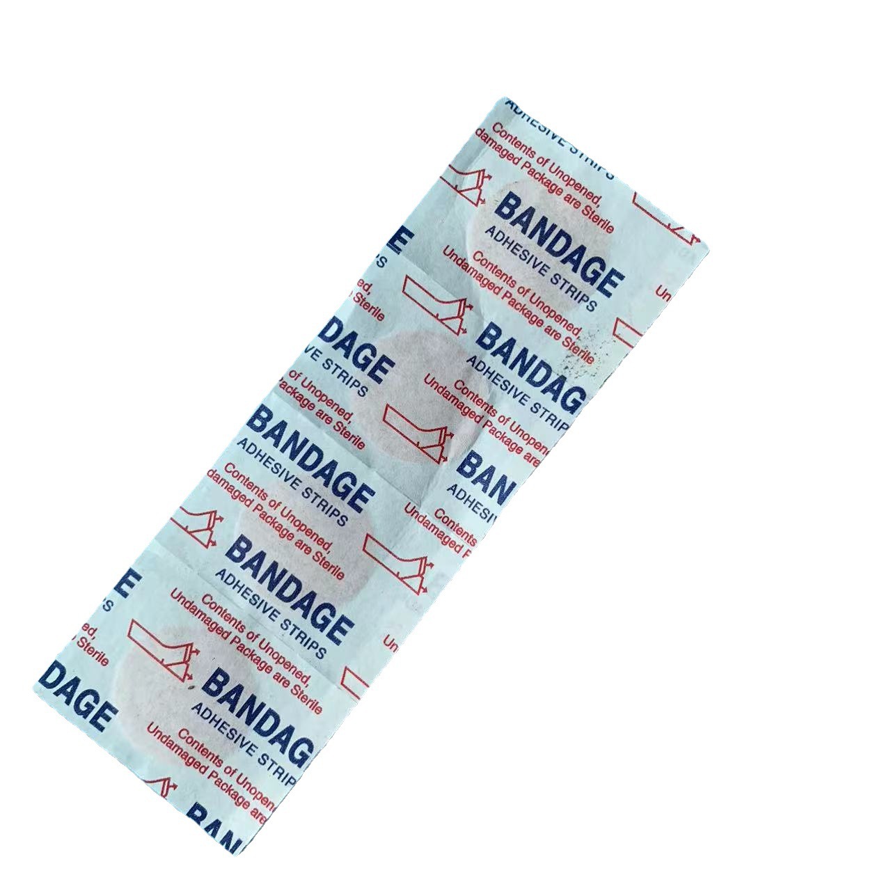 Factory direct supply waterproof PE band-aid shaped band-aid skin elastic vaccine needle paste foreign trade export