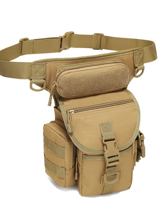Cross-border Camping Army Camouflage Tactical Leg Bag Leg Hanging Outdoor Mountaineering Fishing Riding Leg Bag Photography Sports Leg Bag