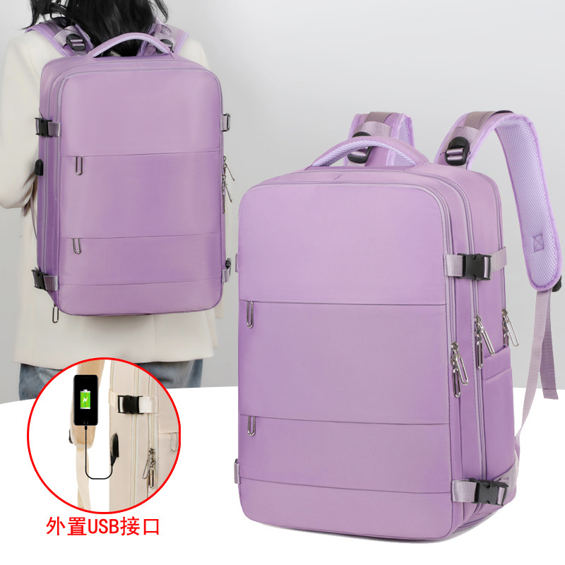 Travel Backpack Large Capacity Men's and Women's Business Commuter Leisure Backpack Multi-compartment School Bag Laptop Bag