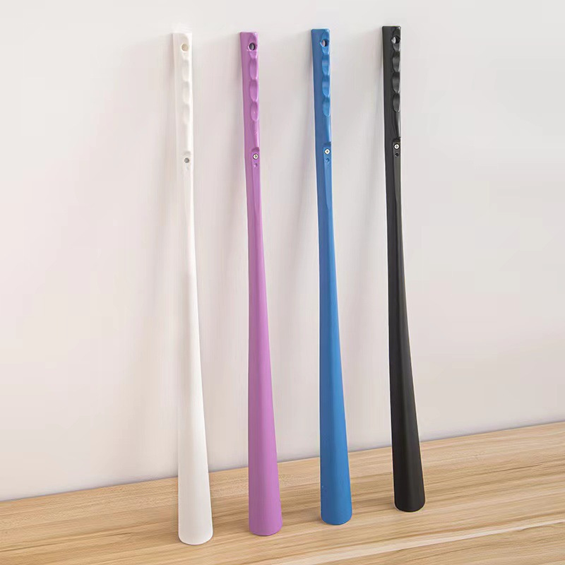 Магнитный рожок для обуви, помощник при надевании обуви, удлиненный пластиковый рожок с длинной ручкой, помощник для беременных и пожилых без наклона