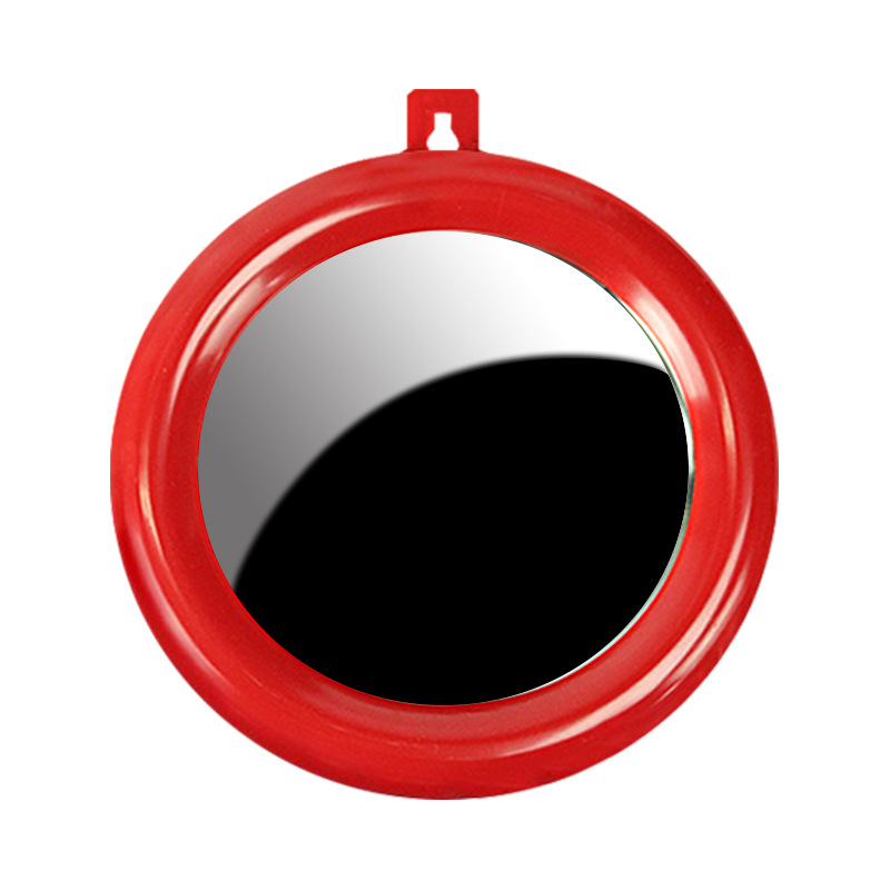 Bagua mirror convex mirror concave mirror pendant red plastic home door home auspicious crafts ornaments manufacturers wholesale