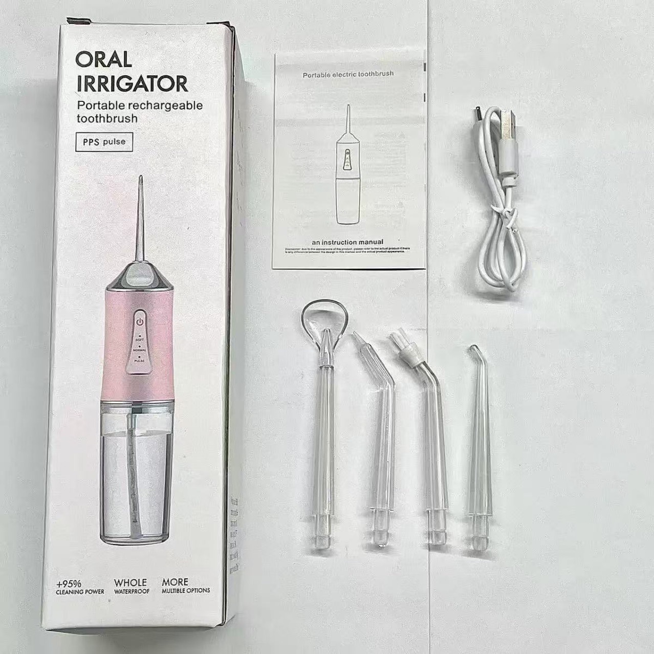 Ultrasonic dental calculus removal dental rinse portable calculus removal household water dental floss oral cavity electric dental rinse