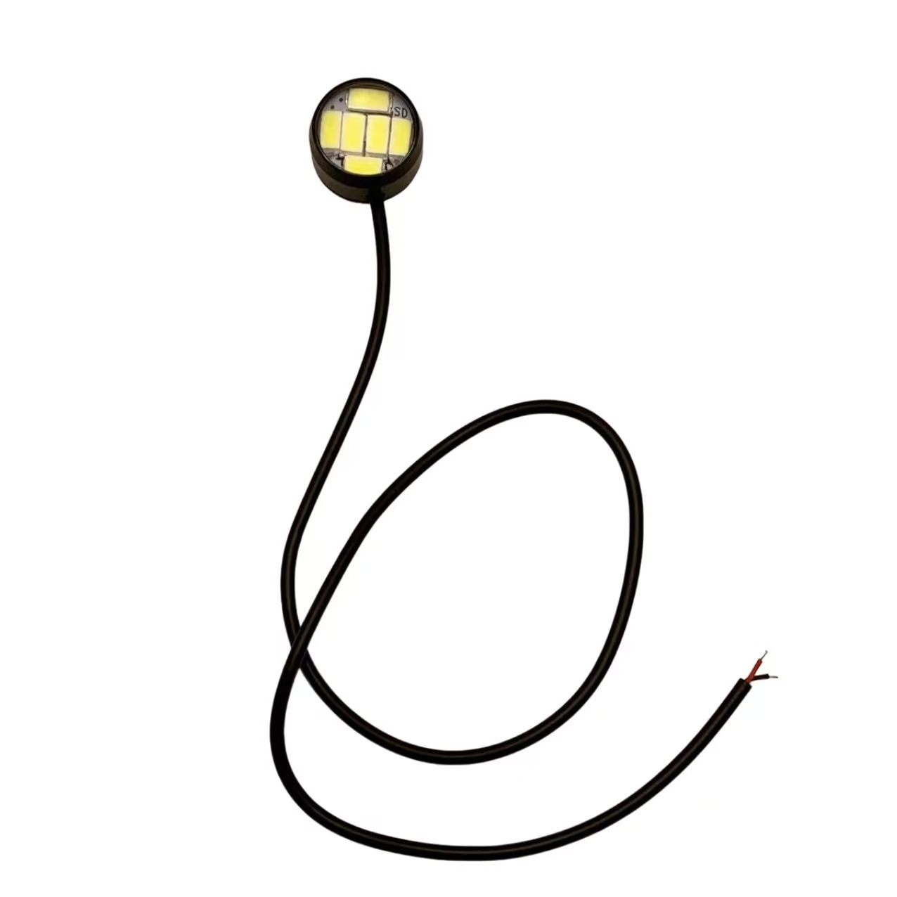 Car and Motorcycle Led Adhesive Eagle Eye Light 23mm 5730 6Smd High Brightness Turn Signal Decorative Light Daytime Running Light