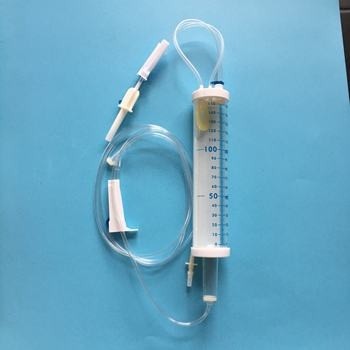 Wholesale Pediatric Bottle Infusion Device 100ml Disposable Plastic Syringe Infusion Needle Adjustable Flow Infusion Device