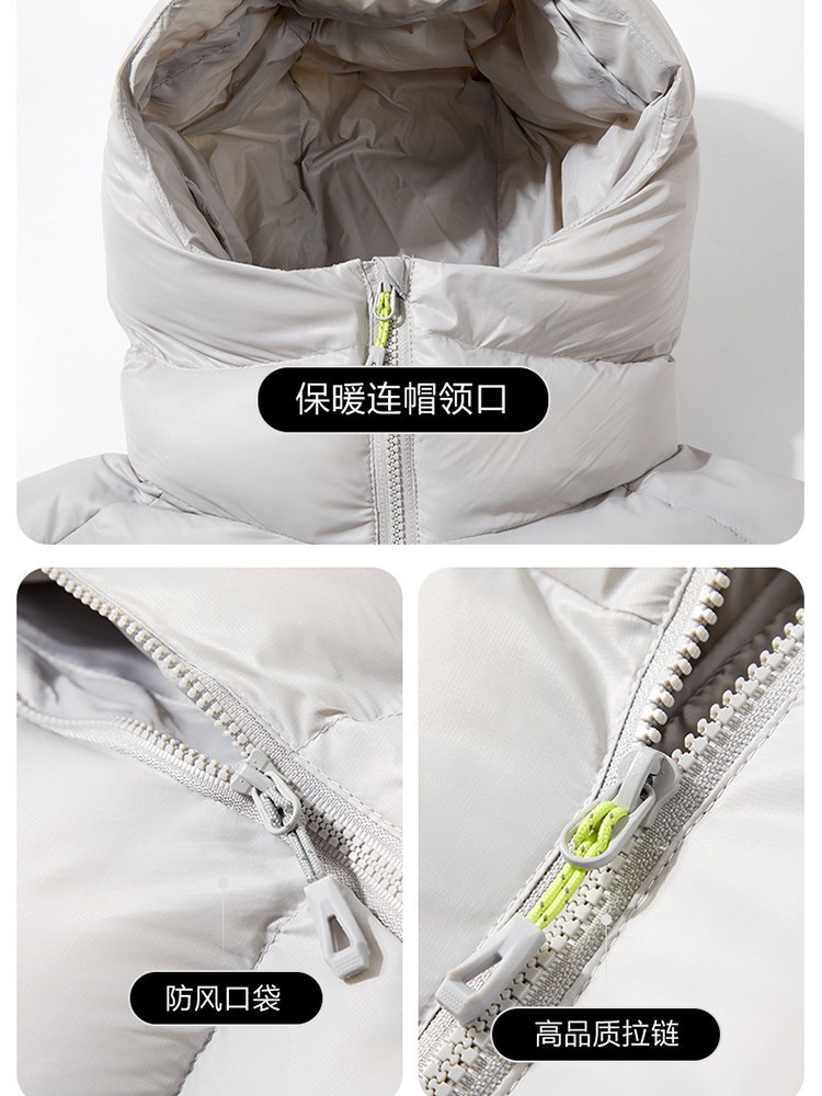 Kaimu Stone 5000Gt Padded Jacket for Men and Women, Fleece-Lined and Thickened down Cotton Coat, Warm Hooded Cotton Jacket, 25 New Models