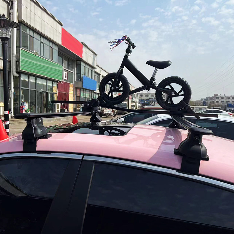Car Suv Bicycle Rack Roof Rack Vehicle Rack Bike Balance Bike Stable and Adaptable to Multiple Models