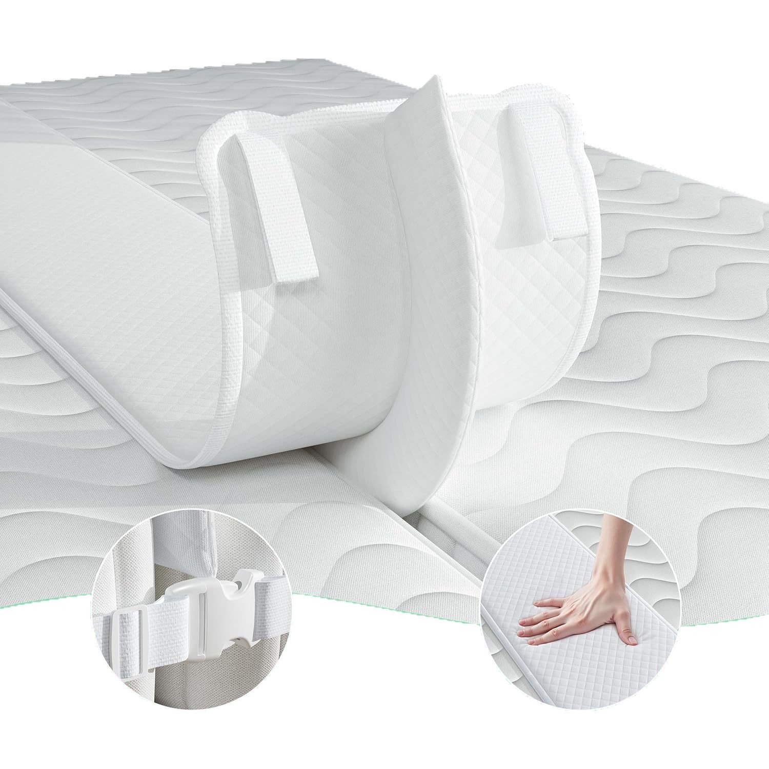 Memory foam bed bridge seamless mattress connector double bed bed bridge bed seam plug king size bed converter adjustable