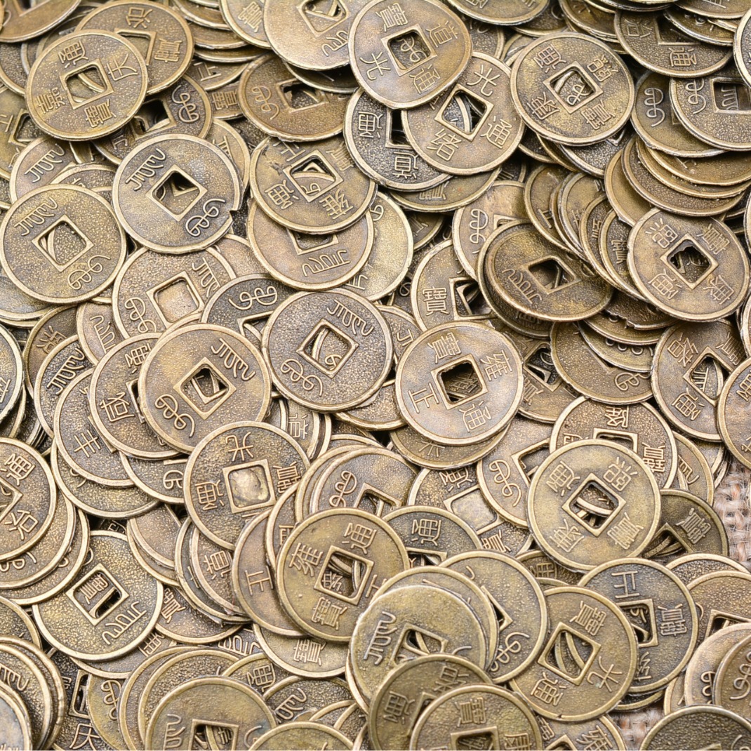 Chinese Traditional Craft Small Gifts Baby Copper Coins Zinc Alloy Antique Coins Accessories DIY Accessories Small Objects