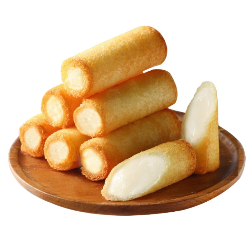 Arnold's Fried Milk Crispy Rolls, Bursting Glutinous Rice Cakes, Crispy Pork Snacks, Street Food, Fried Snacks, Tea Snacks, Breakfast, Frozen Foods