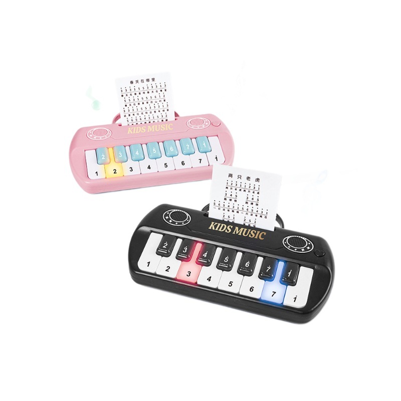 Cross-Border New Product Children's Electronic Keyboard Beginner Music Instrument Pocket Mini Piano Playable Educational Toy