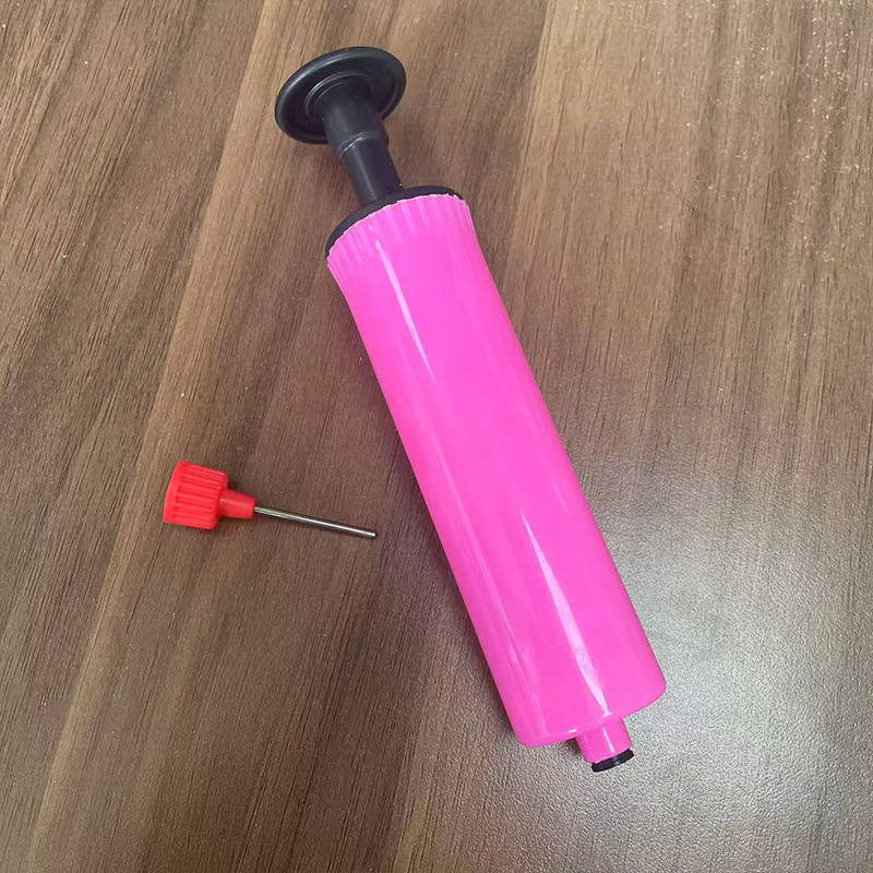 small size Mini Inflator New Hand Push Plastic Environmental Protection Yoga Fitness Ball Durian Balance Ball Inflatable