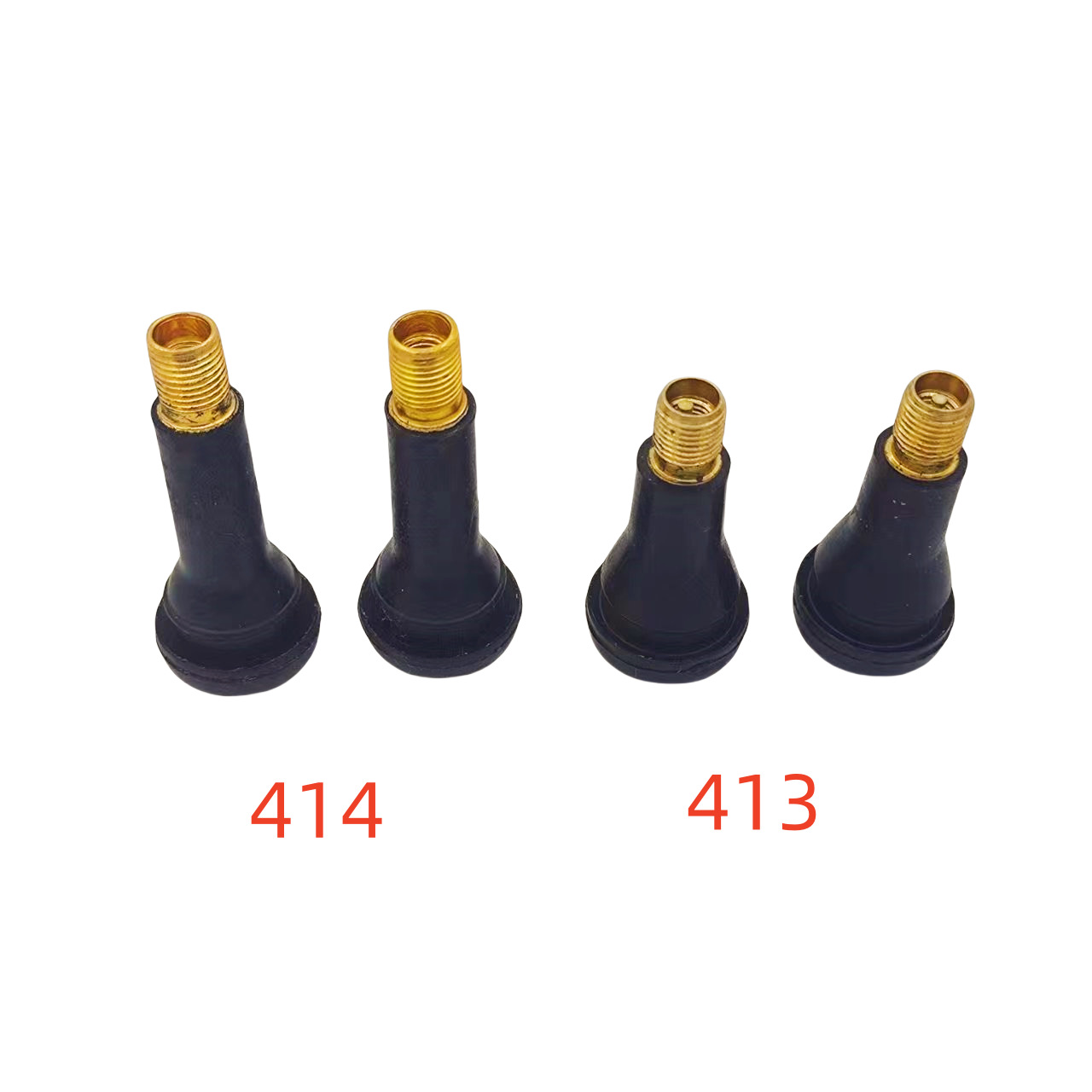 Spot Rubber Valve Car Tubeless Valve 413 with Needle Valve 414 Stainless Steel Valve Core