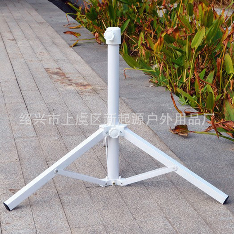 Outdoor Parasol Large Umbrella Stall Umbrella Cross Umbrella Holder Water Bag Sun Umbrella Advertising Umbrella Metal Three Legs Base