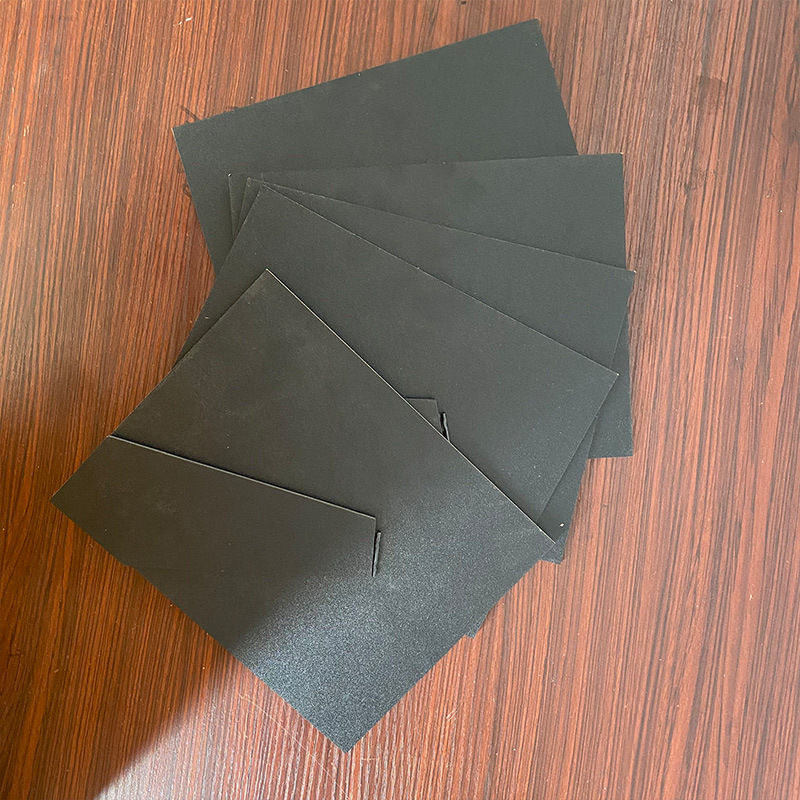 Density Board Photo Frame 0.2cm Thick Single-Sided Glossy Black Picture Frame Backboard Display Stand Custom High-Density Board