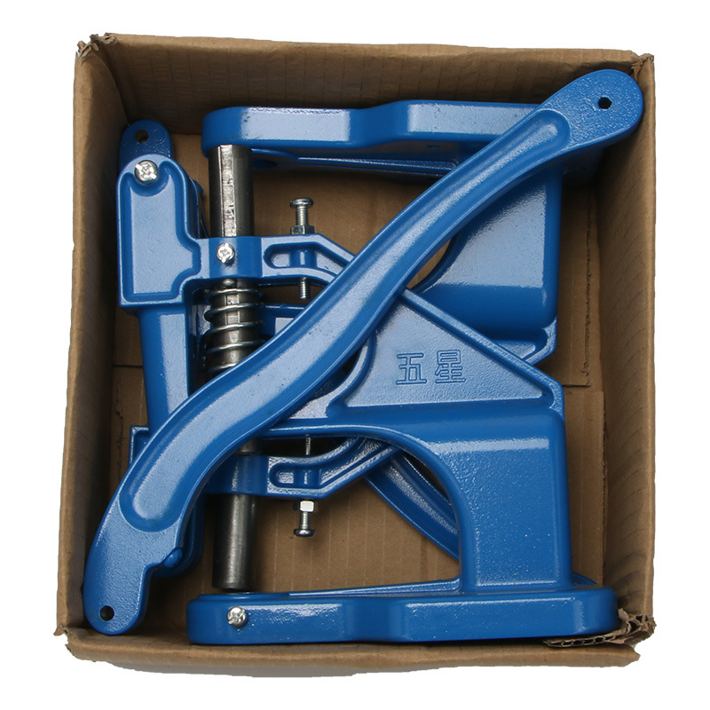 Factory Direct Supply of Aluminum Hand Press Buckle Machine Buckle Machine Household Manual Rivet Air Eye Buckle Special Installation Equipment