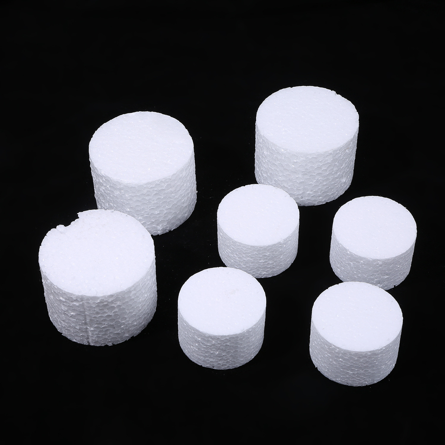 Factory Direct Eps Cylindrical Solid Foam Express Filling Buffer Foam Shock-Proof Decompression Flower Arrangement Foam Ball