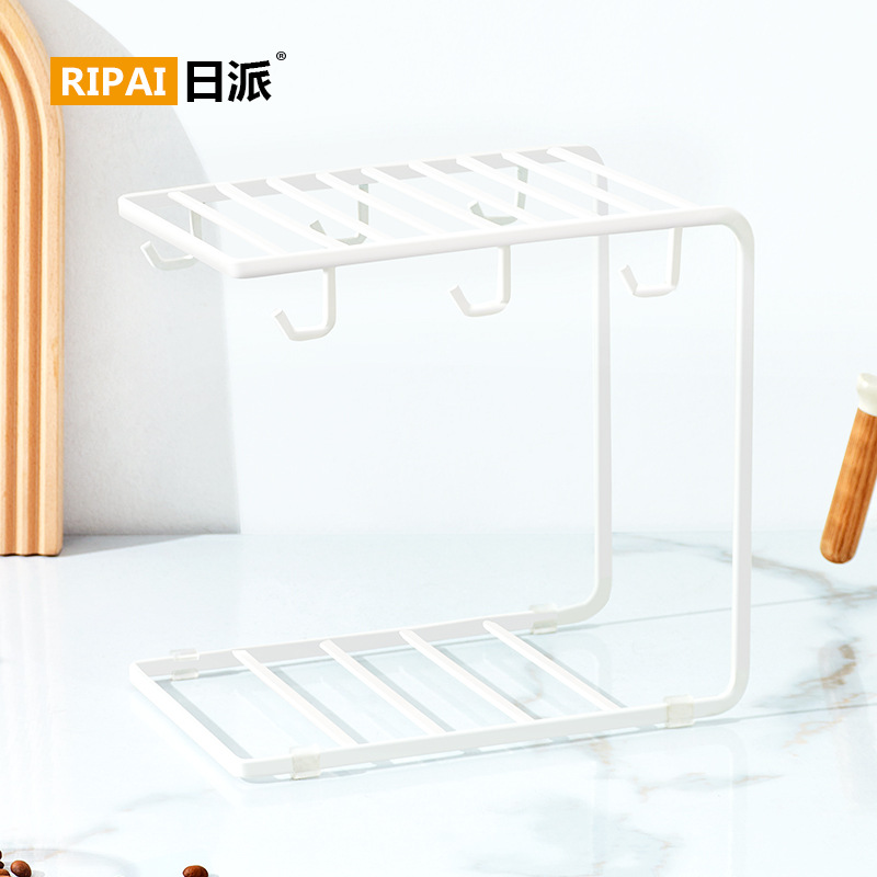 Customized Coffee Cup Holder Ceramic Cup Water Cup Holder Storage Rack Cup and Saucer Drain Storage Rack Mug Holder New Style