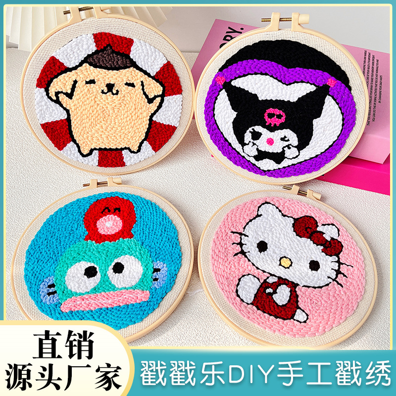 Русский набор для вышивания иглой, пряжа, ручная работа, набор для вышивания, DIY, украшение, живопись, игла для вышивания